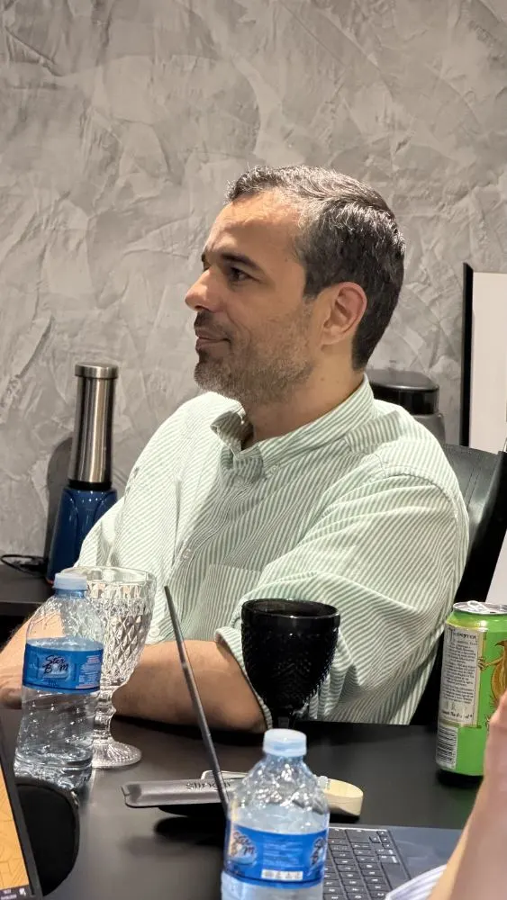 Participante durante a mentoria